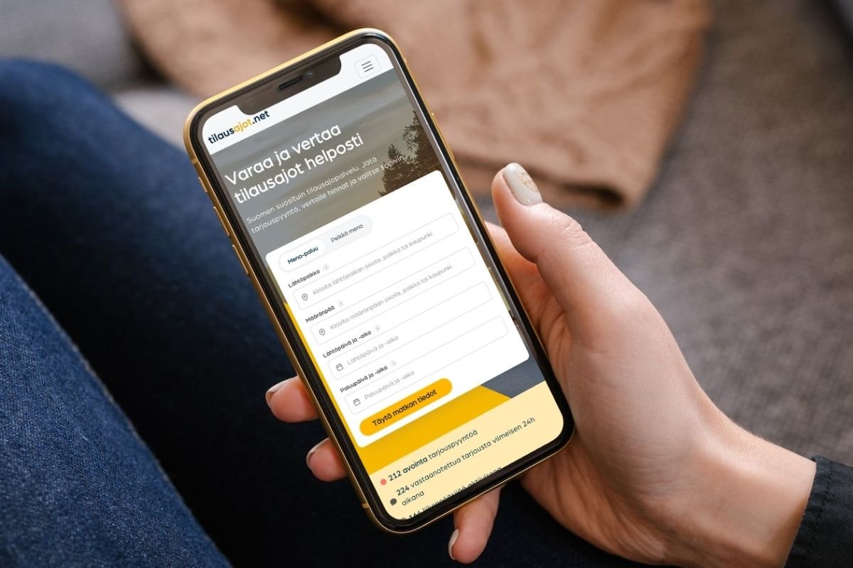Tilausajot.net sai uuden ilmeen