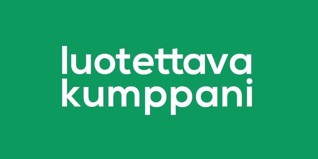 luotettava kumppani logo