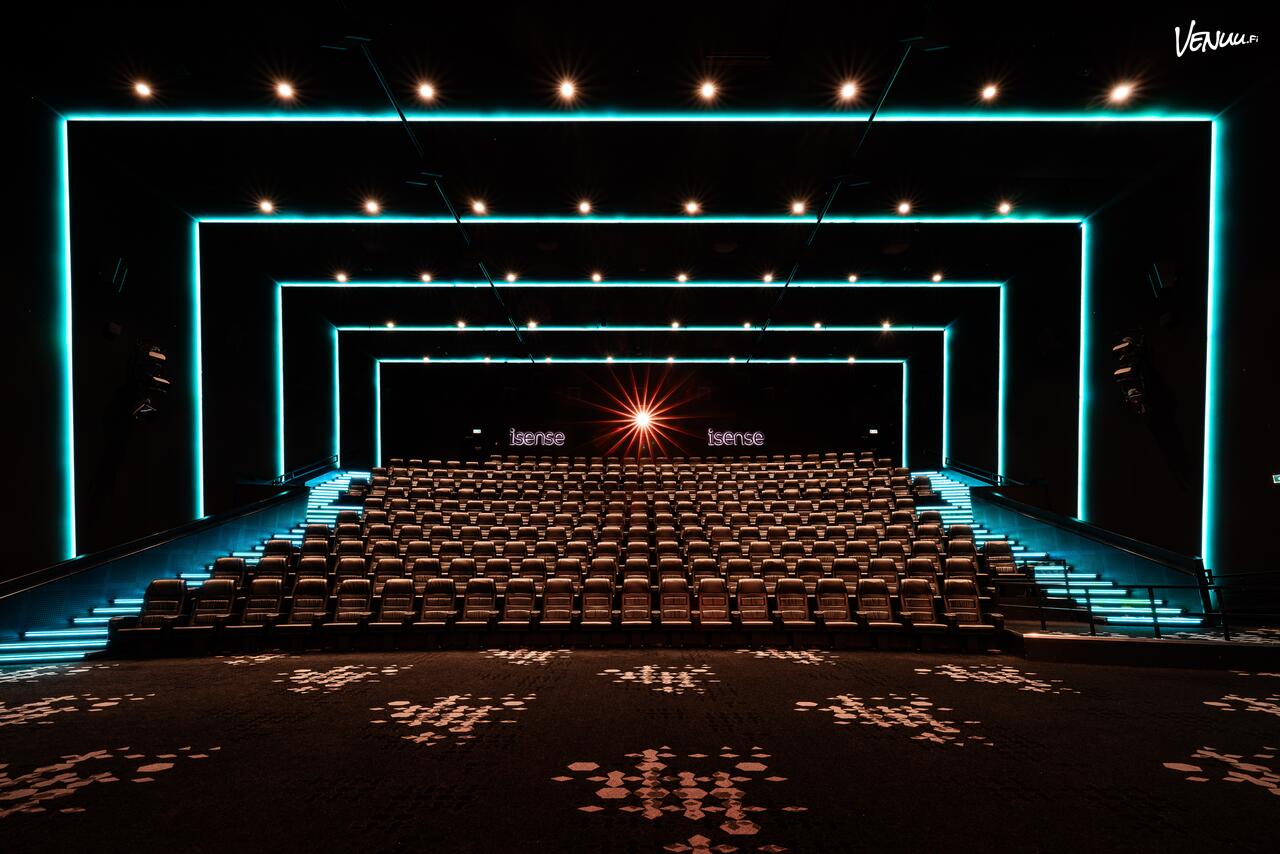 Finnkino Omena iSense Espoossa seminaarivieraiden tilausajokuljetuksiin - Tilausajot.net