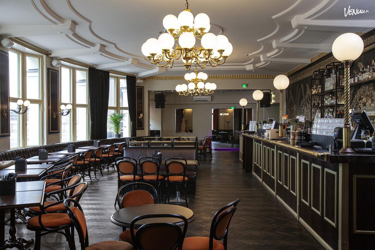 Tillikka & Klubimies juhlatila Tampereella – historiallinen ravintola suurille juhlatilaisuuksille